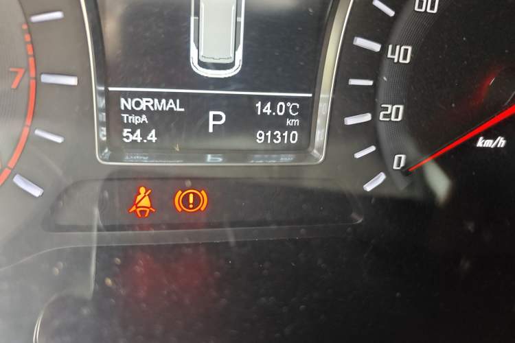 Used GAC Trumpchi GS4 2015 200T G-DCT Luxury Edition Odometer Close Up