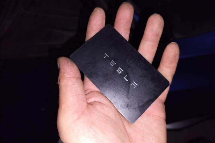 Used Tesla Model 3 2021 Standard Range Rear-Drive Upgraded Version Vehicle Key