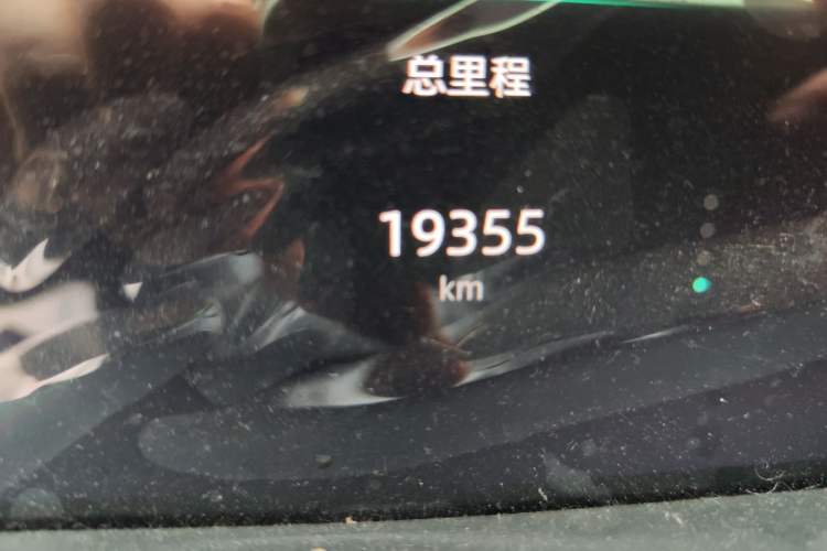 Used CHANGAN UNI-K 2021 2.0T Prestige Edition Odometer Close Up