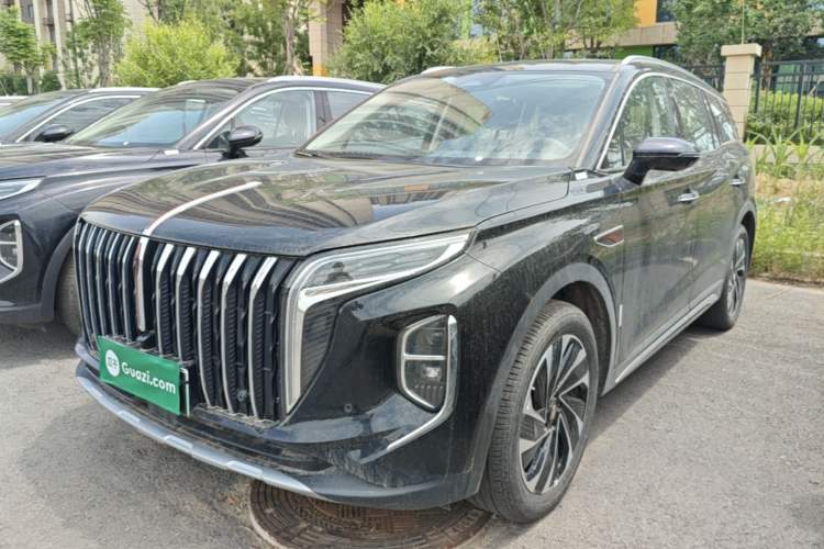 Used Hongqi HS7 PHEV 2024 2.0T PHEV Four-Wheel Drive Flagship Edition 7 Seats