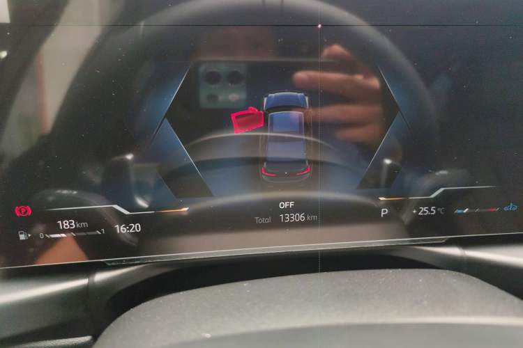 Used BMW 3 Series 2025 330Li M Sport Shadowline Package Instrument Cluster