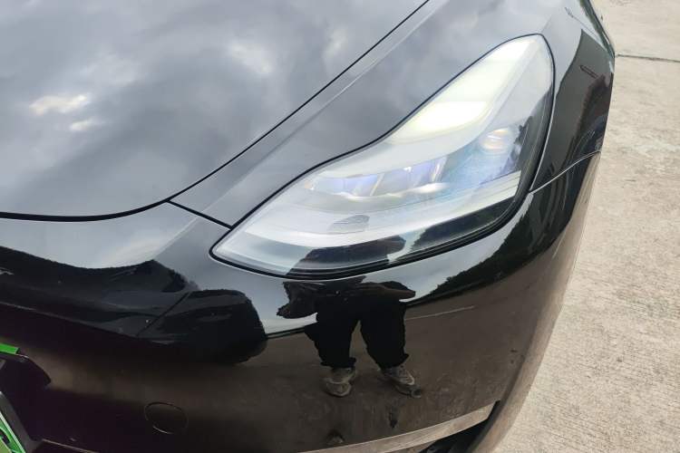 Used Tesla Model Y 2021 Long-Range All-Wheel-Drive Version 3D7 Left Front Headlight