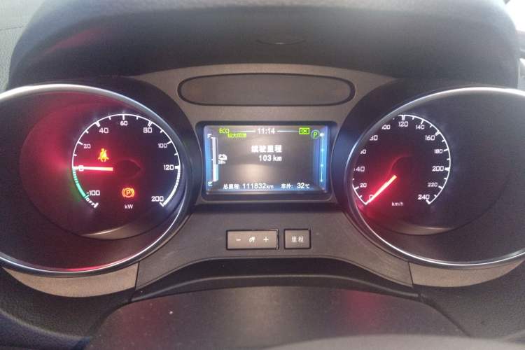 Used BYD Yuan New Energy 2018 EV360 Smart Connect Cool Edition Instrument Cluster