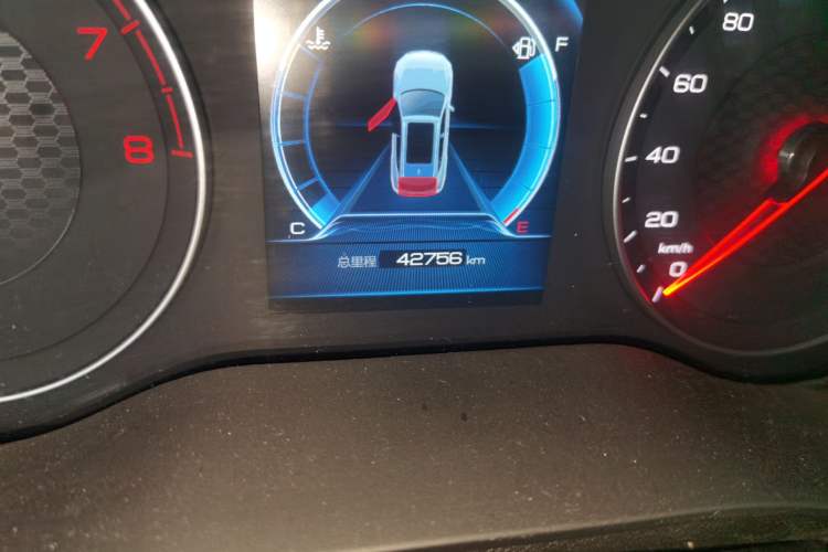 Used BYD Song 2021 Classic Edition 1.5T Automatic Elite Model Odometer Close Up