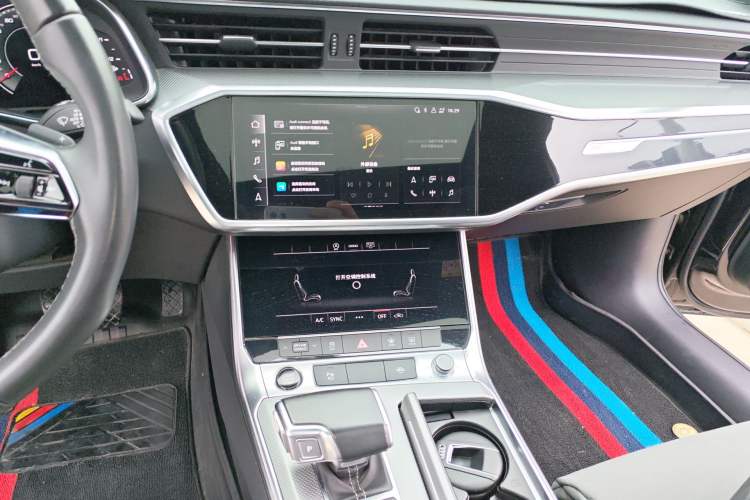 Used Audi A6L 2022 40 TFSI Luxury Dynamic Model Audio And AC Panel