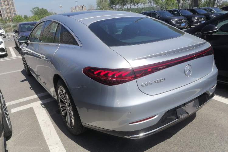 Used Mercedes-Benz EQS 2022 Updated Version 450+ Pioneer Edition Rear Left 45 Deg