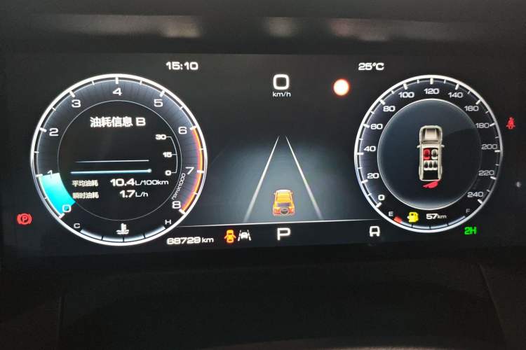 Used Tank 300 2021 Off-Road Edition 2.0T Conqueror Instrument Cluster