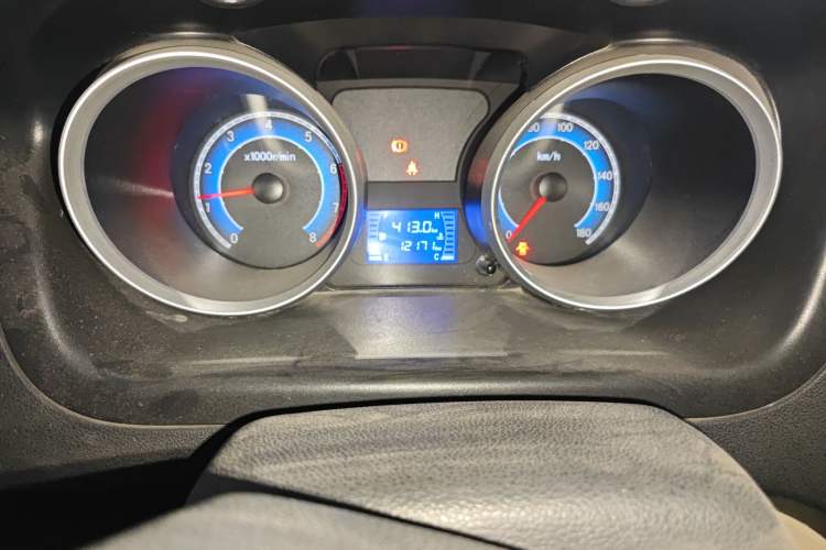 Used CHANGAN KAICHENG Ruixing M80 2019 1.5L Comfort Version 2-Seater Single-Steaming Air-Conditioned China VI Standard Flat Roof Side-Hinged Doors – DAM15KR Odometer Close Up