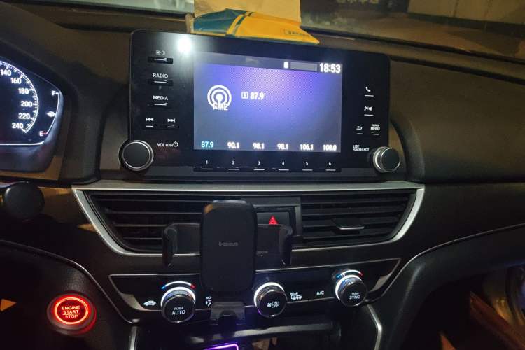 Used Honda Accord 2018 230TURBO Comfort Version National V Audio And AC Panel