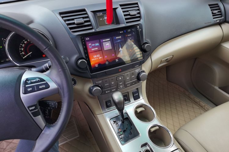 Used Toyota Highlander 2012 2.7L Two-Wheel Drive 7-Seater Luxury Edition Audio And AC Panel