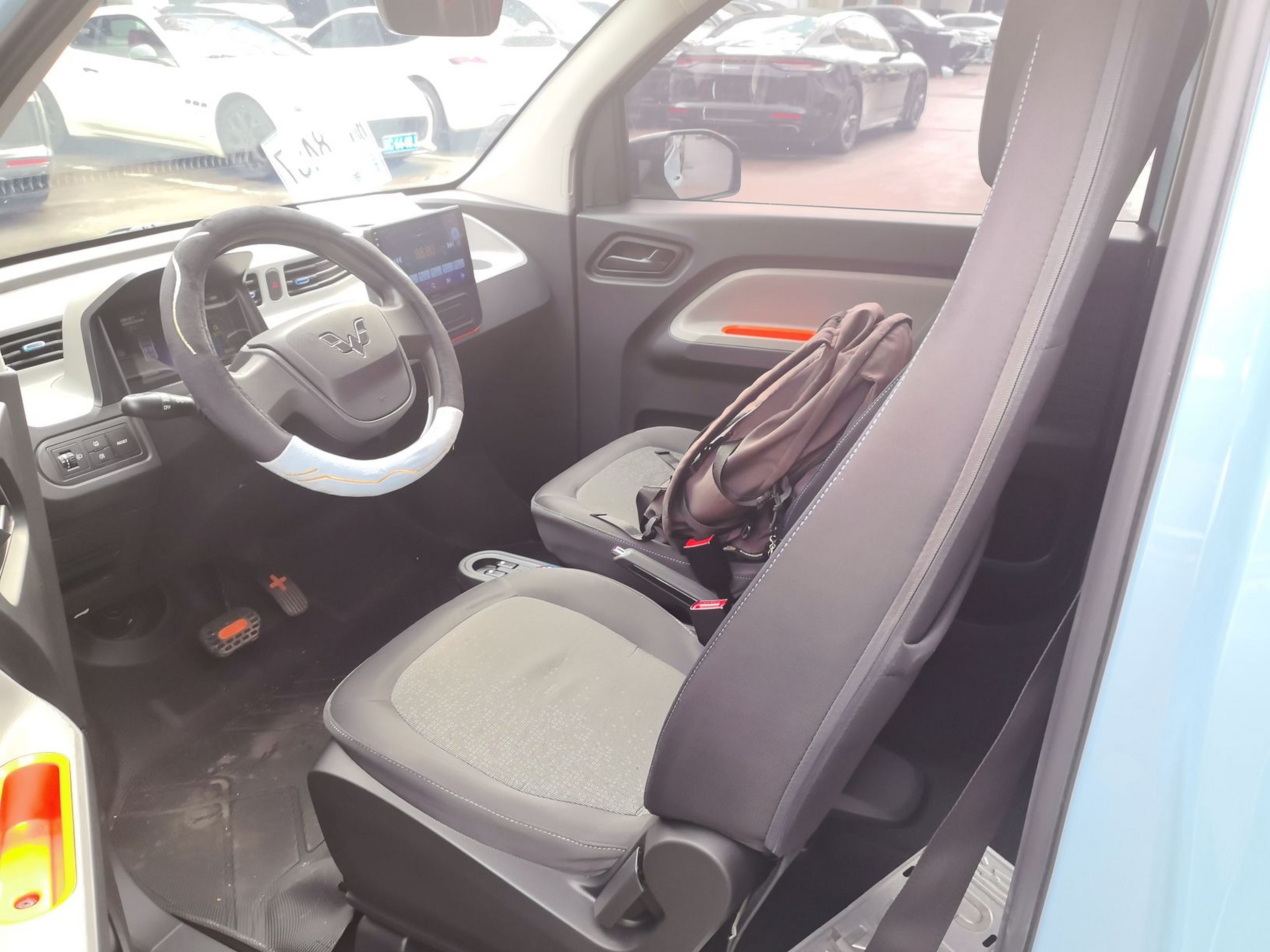 Avant de la voiture