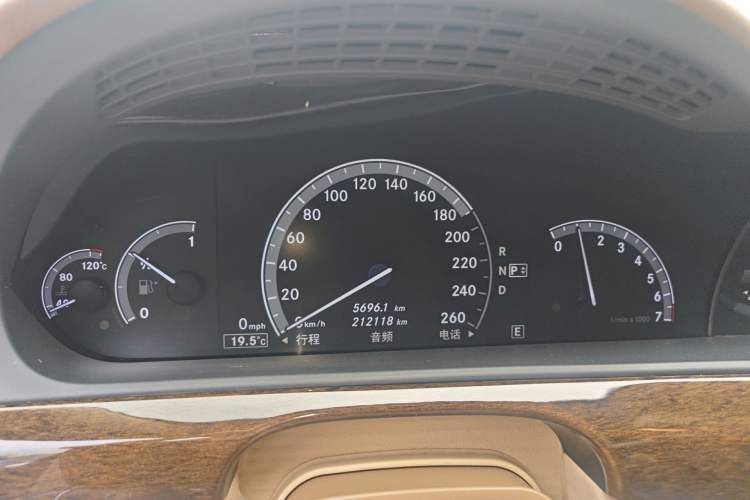 Used Mercedes-Benz S-Class 2012 S 300 L Business Standard Model Instrument Cluster