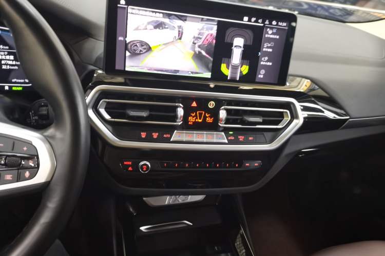 Used BMW iX3 2022 Leading Model Audio And AC Panel