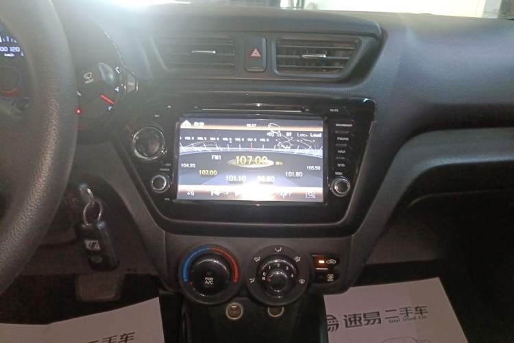 Used Kia K2 2012 Sedan 1.4L Automatic GLS Commemorative Edition Audio And AC Panel