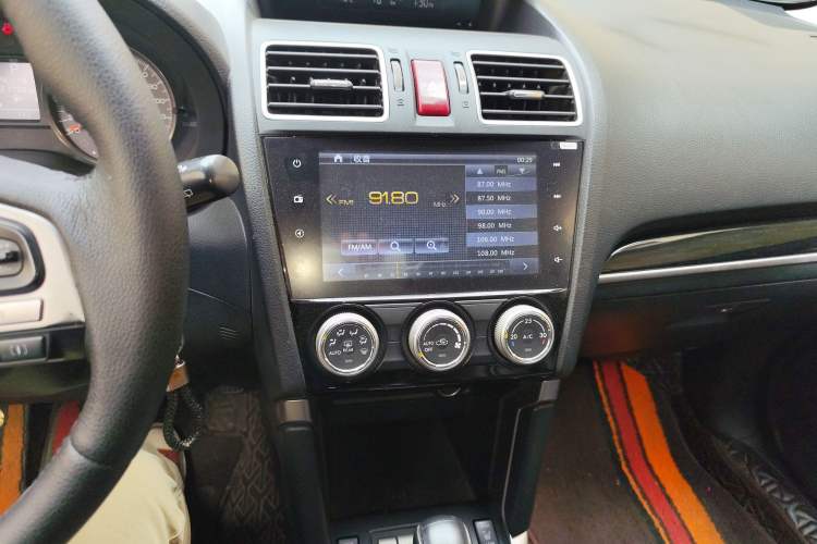 Used Subaru Forester 2016 2.0i Luxury Navigation Edition Audio And AC Panel