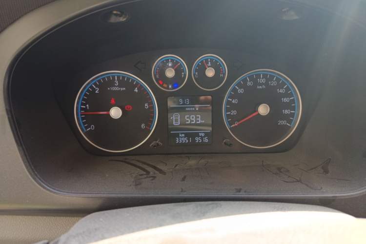 Used Foton Toano 2022 2.0T Manual Tongtu Multi-Function Extended-Chassis Mid-Roof Single-Tire Rear 5/6/7/9-Seater 4F20TC3 Instrument Cluster