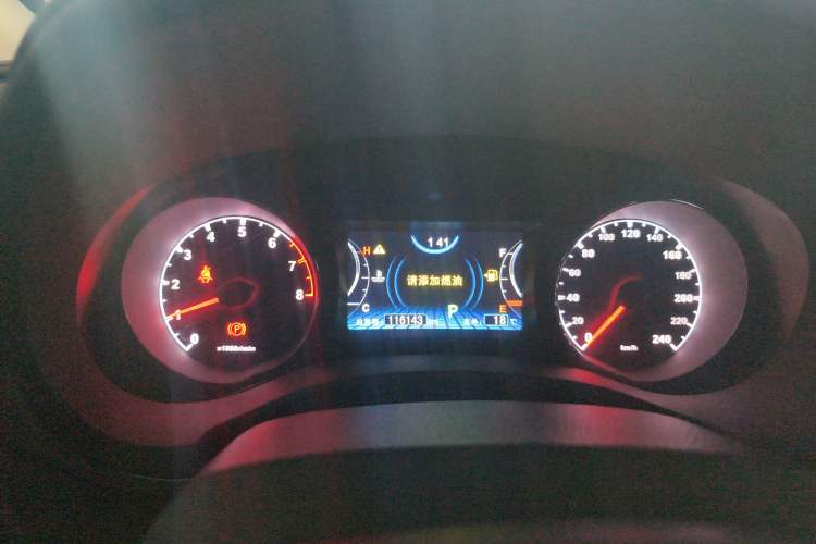 Used BYD Song 2016 Gaishi Edition 1.5TID Automatic Leading Model Instrument Cluster
