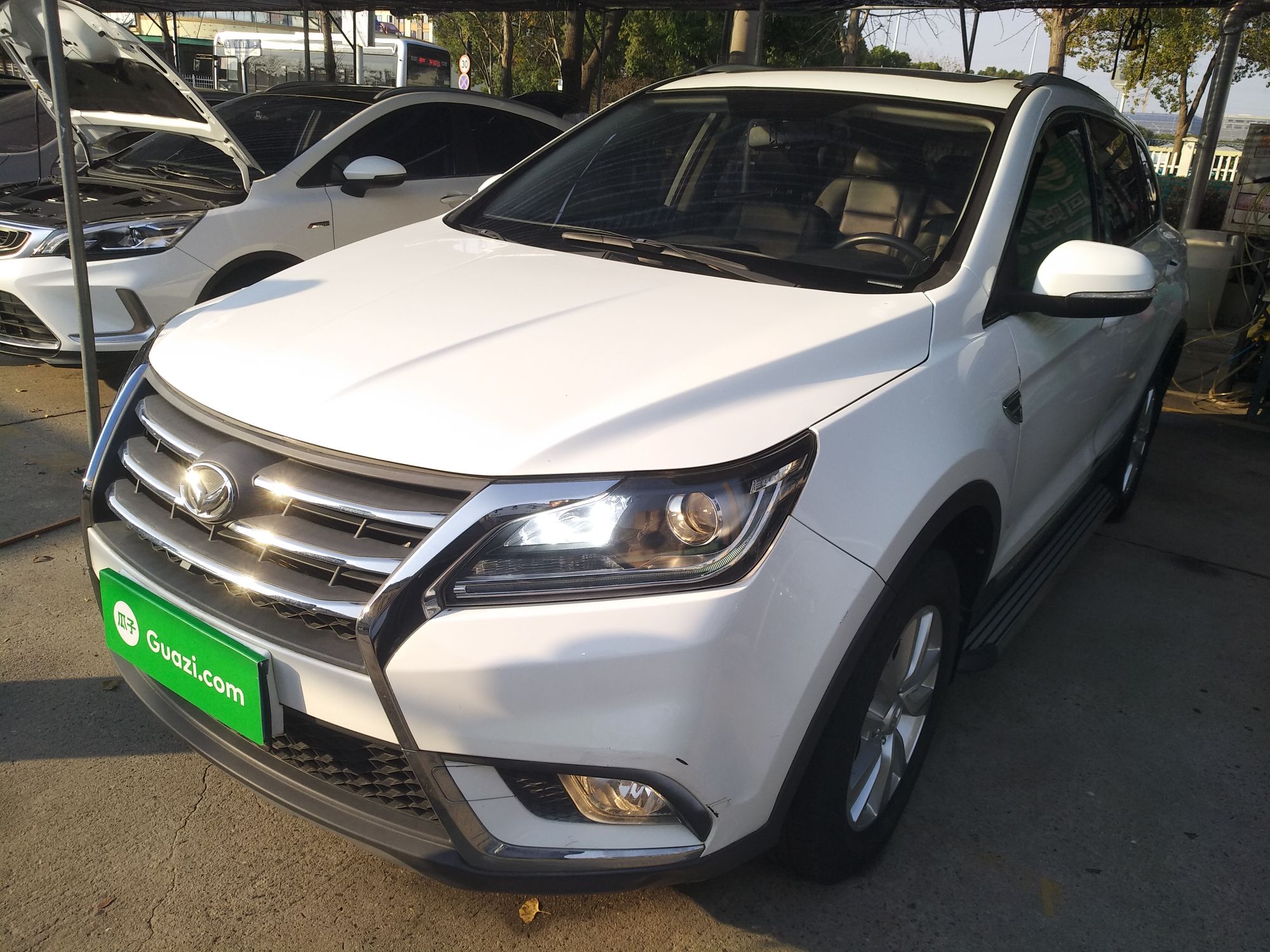 تحت مقدمة السيارة