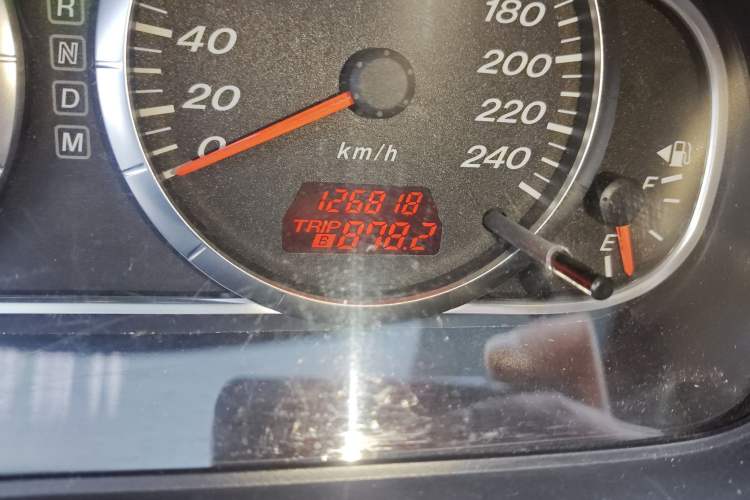 Used Mazda 6 2015 2.0L Automatic Classic Version Odometer Close Up