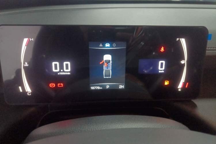 Used Great Wall King Kong Poer 2024 2.0T Automatic 8AT Diesel 4x4 Elite Flatbed Instrument Cluster