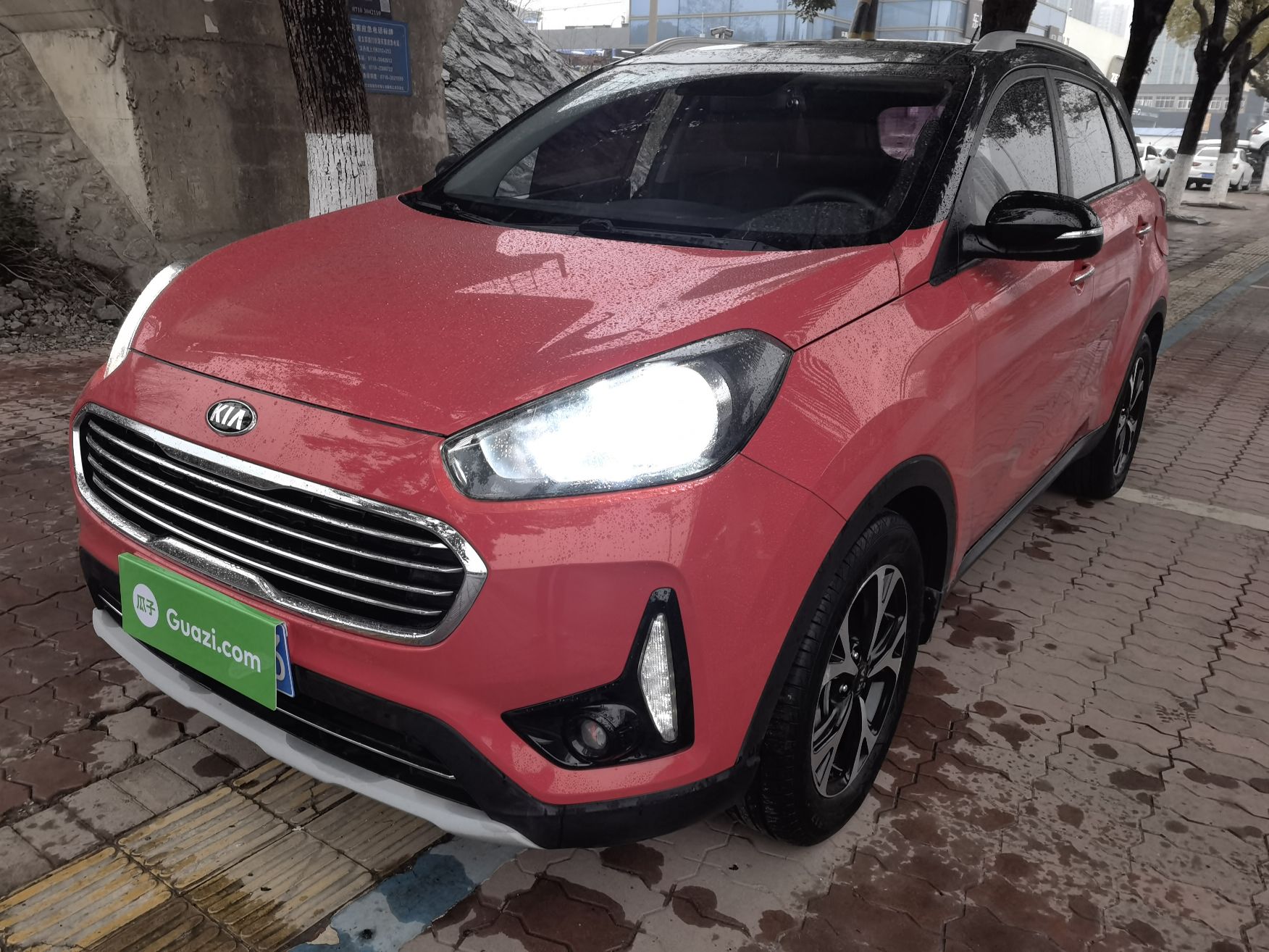 تحت مقدمة السيارة