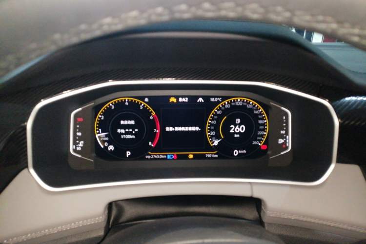 Used Volkswagen Tayron 2024 300TSI Two-Wheel-Drive Luxury Plus Advanced Version Instrument Cluster