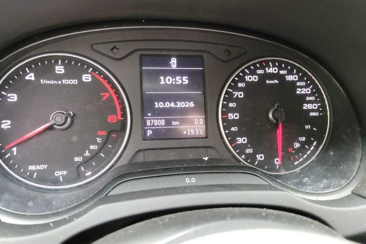 Used Audi A3 2018 30th Anniversary Edition Limousine 35 TFSI Ambition Model Odometer Close Up