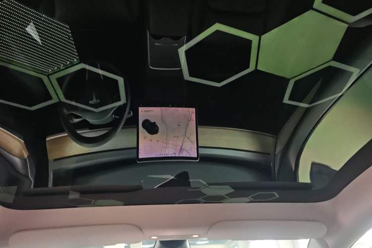 Used Tesla Model Y 2021 Standard Range Rear-Wheel Drive Version Headliner