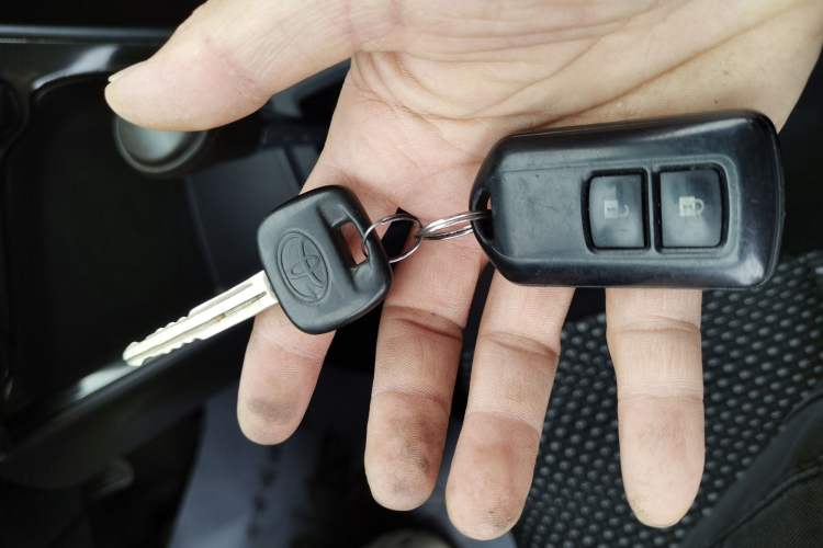 Used Toyota Vios 2014 1.3L Automatic Standard Edition Vehicle Key