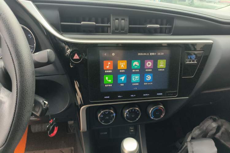 Used Toyota Levin 2017 Revised 185T CVT Elite Edition China V Standard Audio And AC Panel