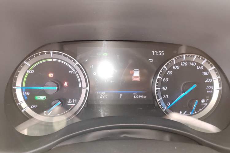 Used Toyota Highlander 2022 Dual-Engine 2.5L Two-Wheel Drive Elite Edition 7-Seater Instrument Cluster