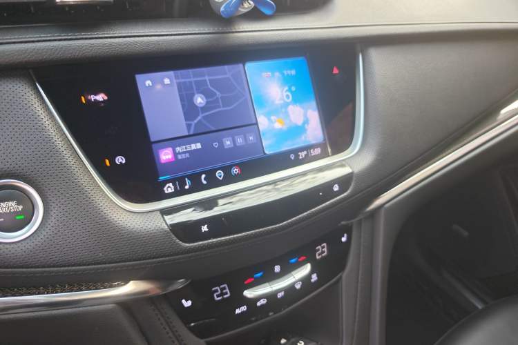 Used Cadillac XT5 2022 2.0T Four-Wheel Drive Luxury Version (Hummingbird Edition) Audio And AC Panel