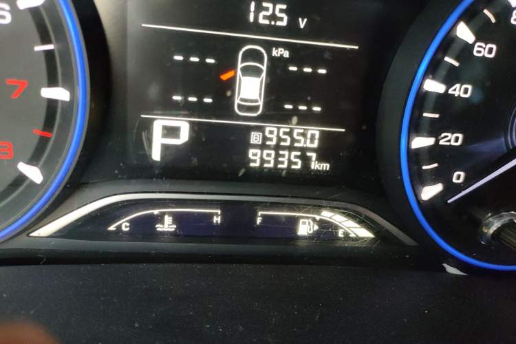 Used GAC Trumpchi GA4 2018 200T Automatic Luxury Edition Odometer Close Up