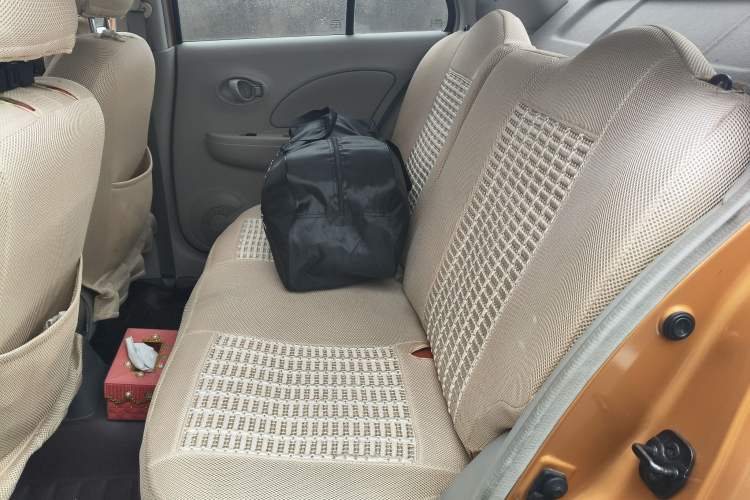 Used Nissan March 2010 1.5L Automatic Easy-Drive Version Left Rear Seat