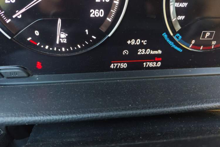 Used BMW 1 Series 2019 118i M Sport Package Odometer Close Up