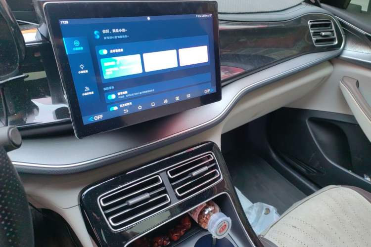 Used BYD Qin PLUS 2024 Honor Edition EV 510KM Beyond Model Audio And AC Panel