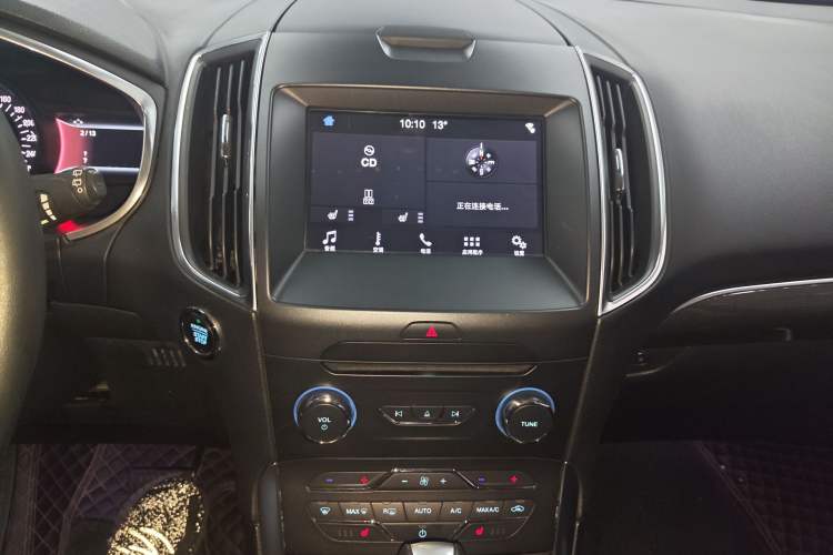 Used Ford Edge 2018 EcoBoost 245 Two-Wheel-Drive Titanium 7-Seater China VI Standard Audio And AC Panel