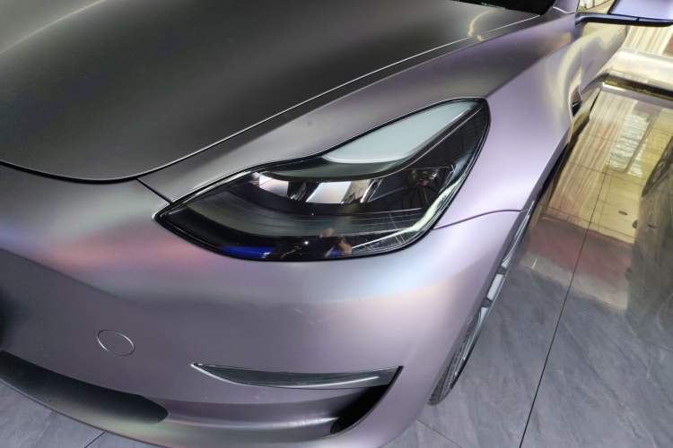 Used Tesla Model 3 2021 Performance High-Performance All-Wheel-Drive Version Left Front Headlight