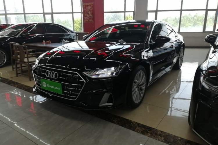 Used Audi A7L 2024 45TFSI S-line Dream-Building Edition Flow Crystal Package Guazi used car, China used car export, Used car for sale, Used  cars, Cheapest cars for sale