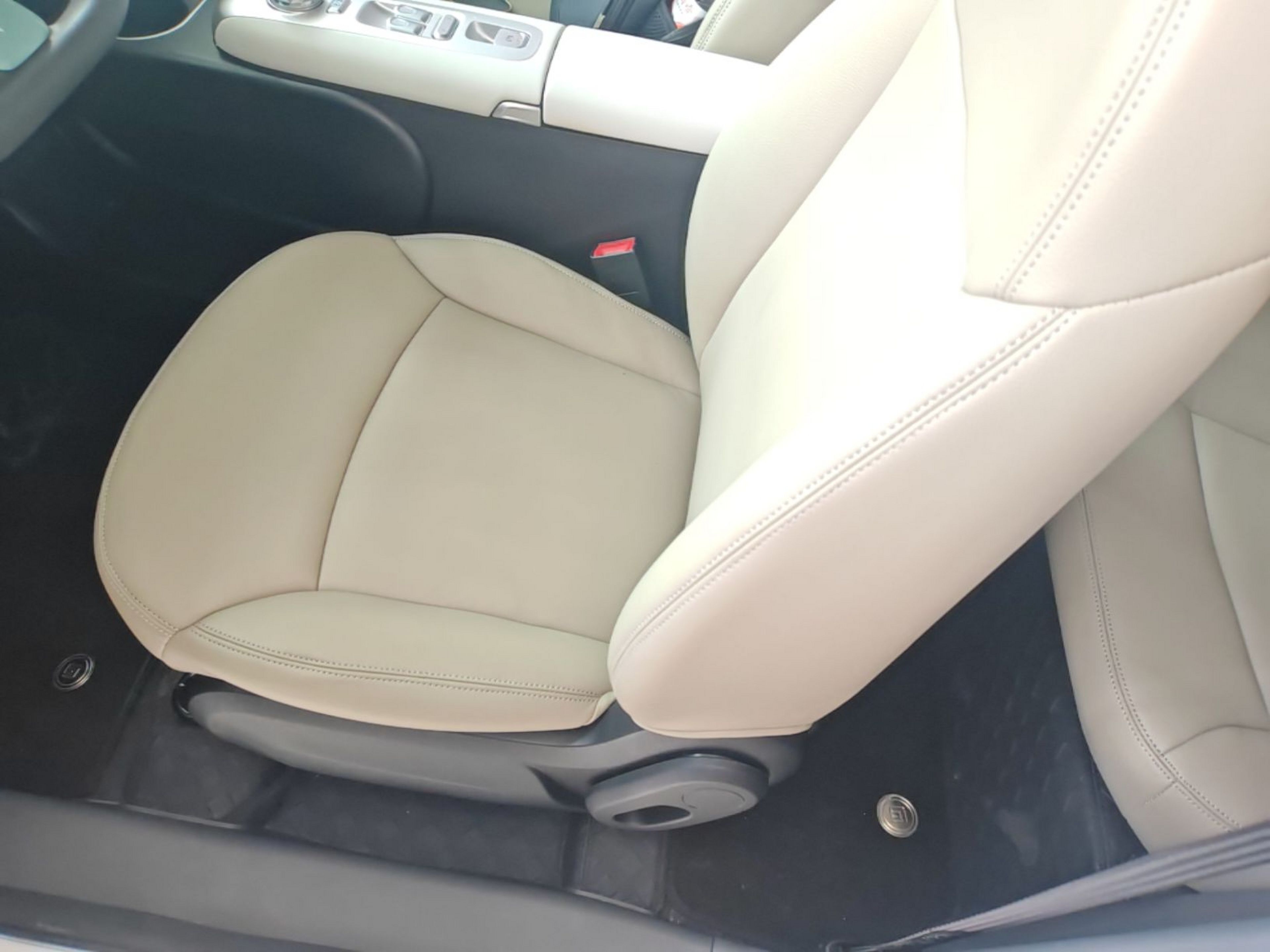Vordere Reihe im Auto