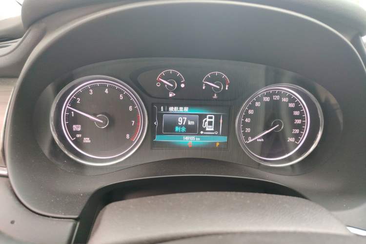 Used Buick LaCrosse 2016 Revised Version 28T Elite Edition Odometer Close Up