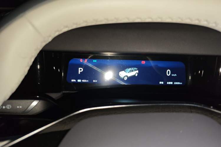 Used iCAR 03 2024 472km Four-Wheel Drive Long-Range Version Instrument Cluster