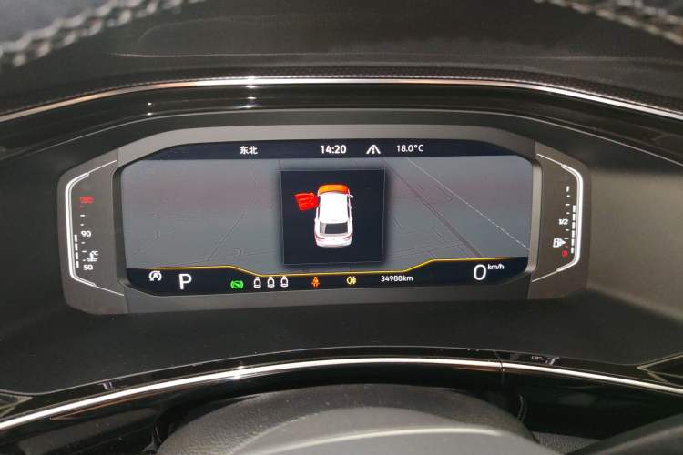 Used Volkswagen Tayron X 2020 330TSI Two-Wheel Drive Luxury Smart Connectivity Version Instrument Cluster