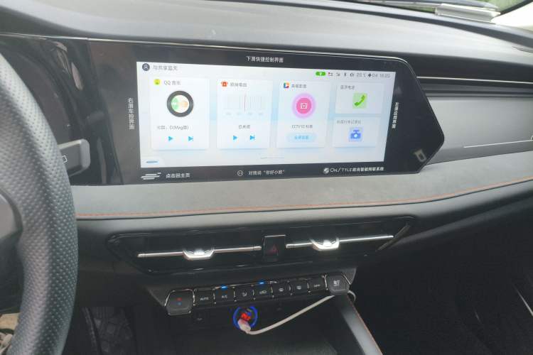 Used CHANGAN OSHAN X7 PLUS 2022 1.5T Blue Whale Edition Automatic Prestige Version Audio And AC Panel