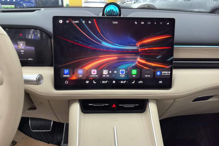 Used Hima AITO M5 2025 Extended-Range Ultra All-Wheel-Drive Version Audio And AC Panel