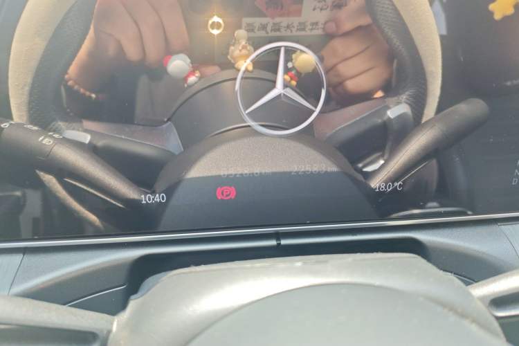 Used Mercedes-Benz C-Class 2023 C 260 L Sport Edition Odometer Close Up