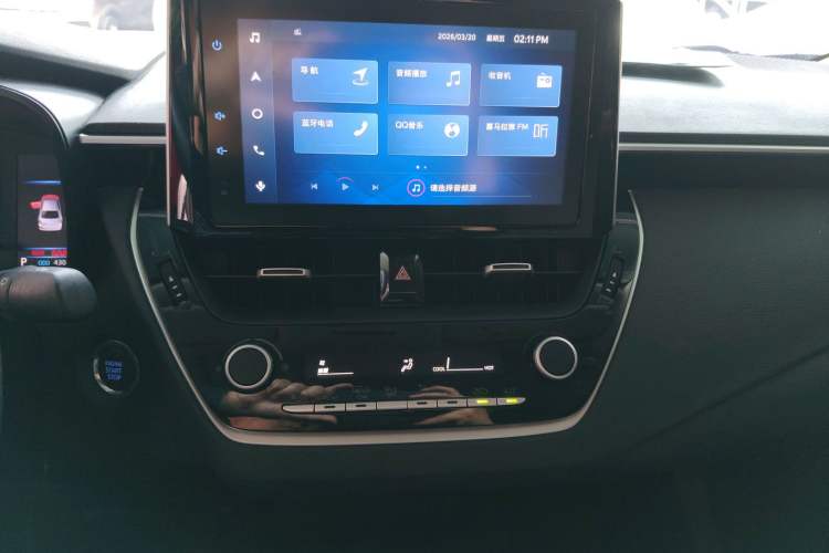 Used Toyota Corolla 2021 1.2T S-CVT Luxury Edition Audio And AC Panel