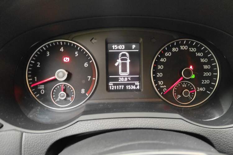 Used Volkswagen Sharan 2018 380TSI Comfort Edition 7-Seater Instrument Cluster