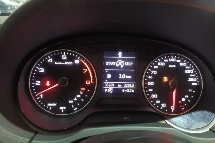 Used Audi A3 2019 Limousine 35 TFSI Fashion Edition China VI Emission Standard Instrument Cluster