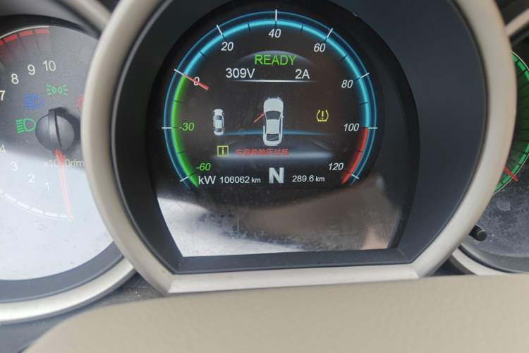 Used Dongfeng Junfeng E11K 2021 60.43 kWh Battery-Swap Version Odometer Close Up